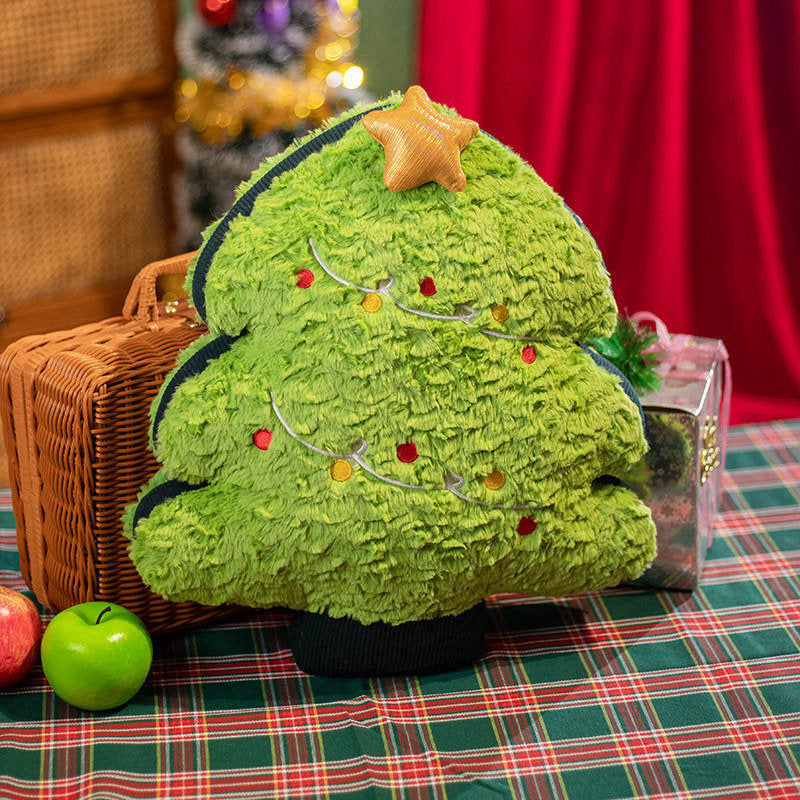 Christmas Tree Ginger Villain Figurine Doll Pillow