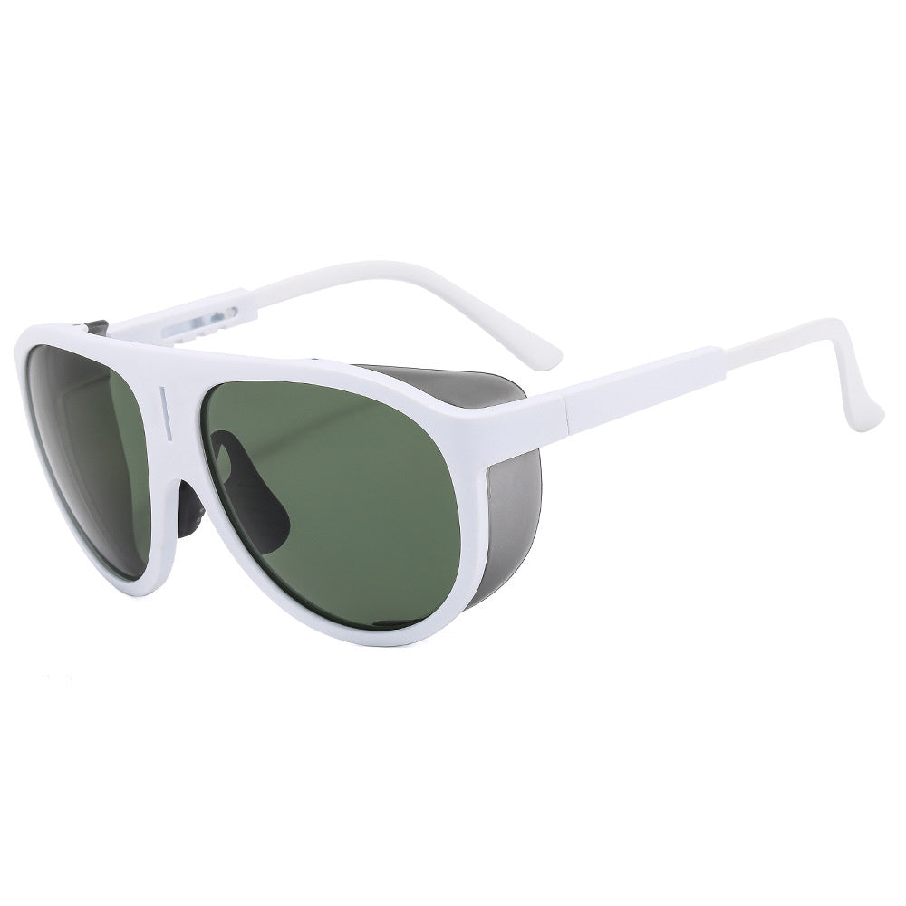 Large Frame Polarized Sunglasses for Outdoor Sports and Riding