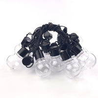 Transparent Color Bulb Black
