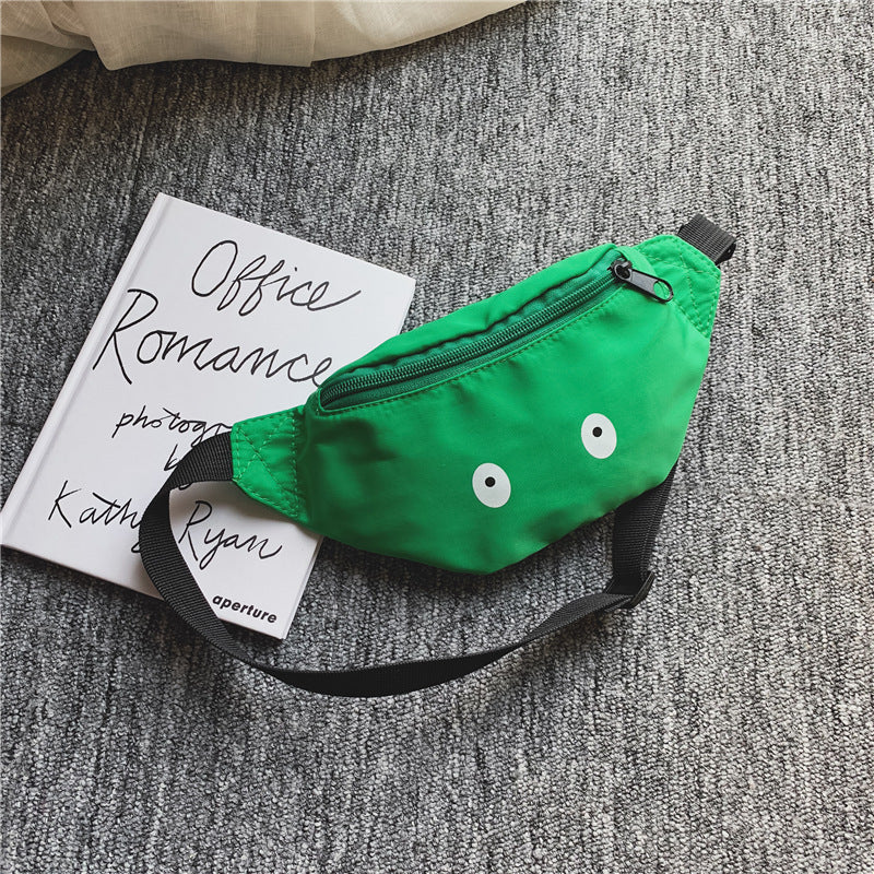 Children’s Single-Shoulder Waist Bag – Fun Patterned Kids’ Sling Bag
