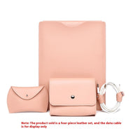 Light Pink 4PCs Lock Edge