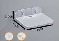 Transparent router shelf