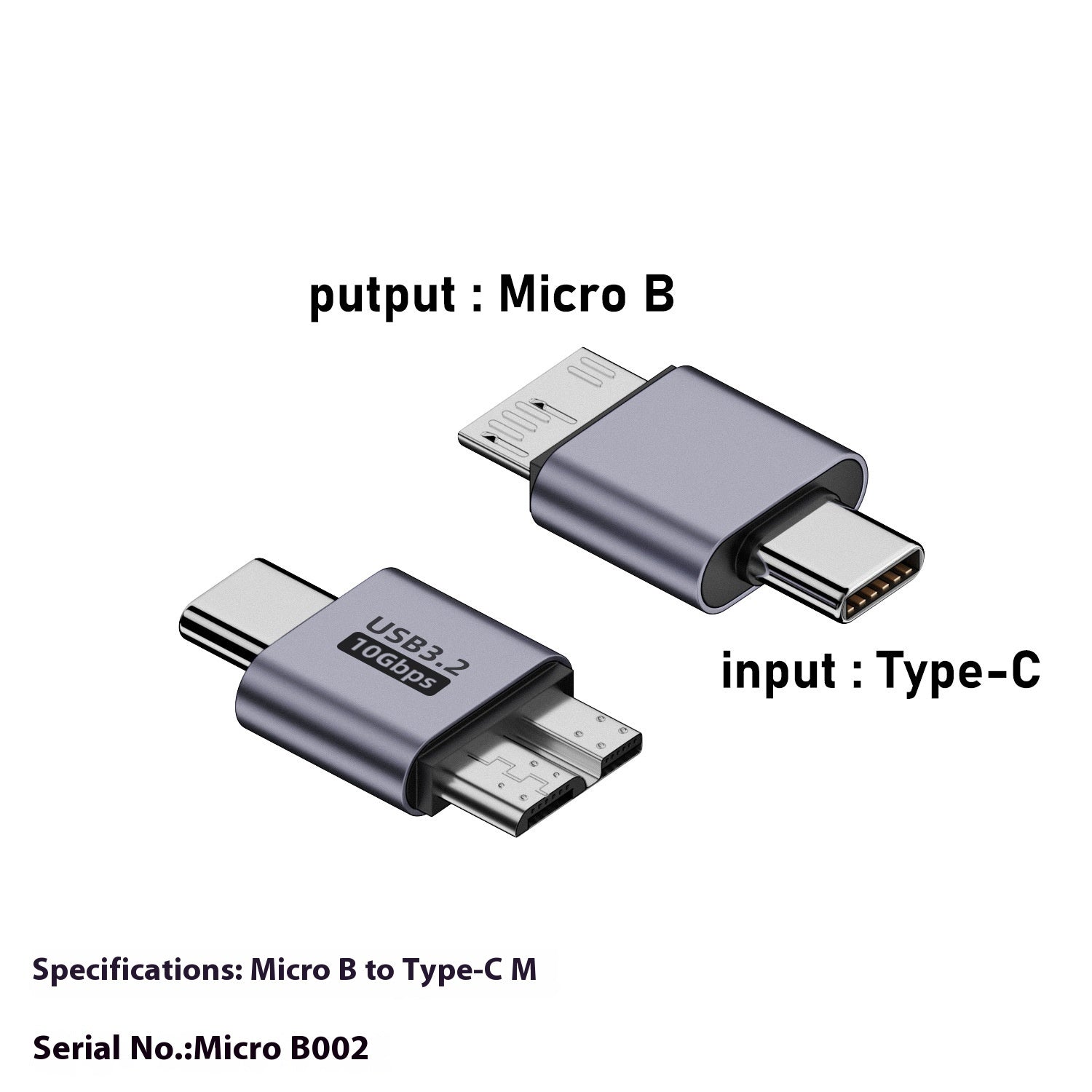 Converter Male To Female Male To Male Transmission Charging