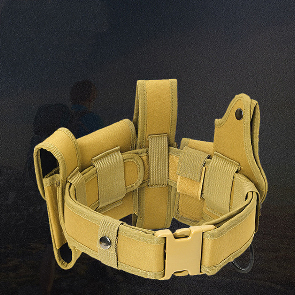 Tactical Outdoor Duty Belt – Waterproof Waist Support for Hiking & Camping