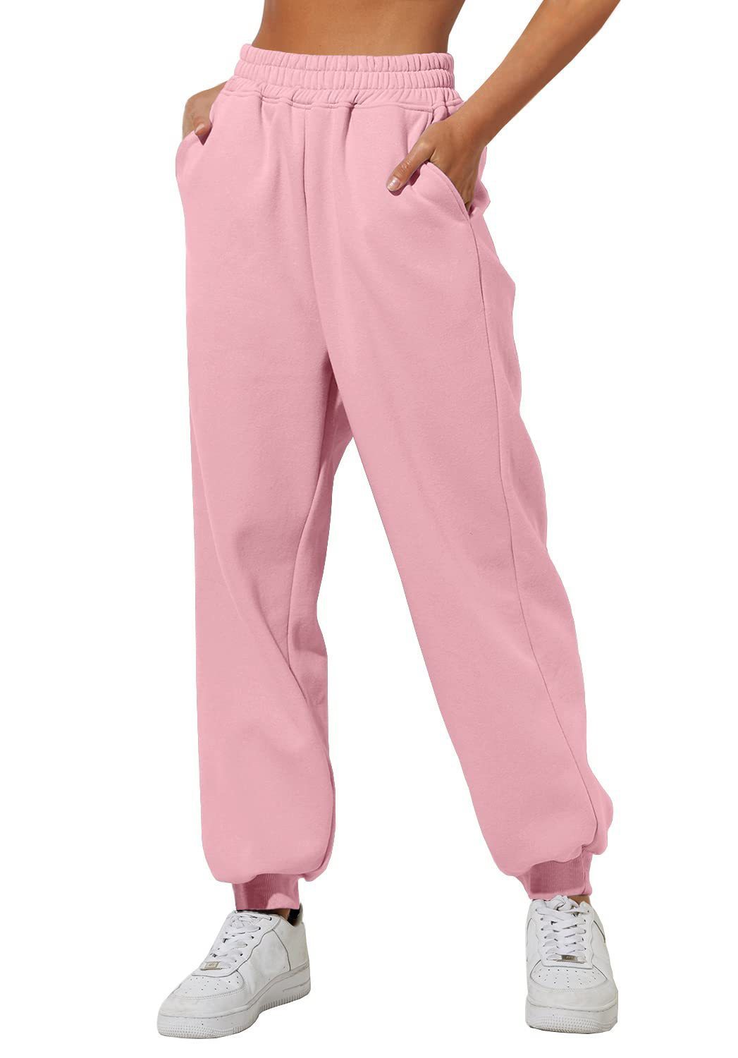 Slim Polyester Fashion Pants Womens Solid Color Fit