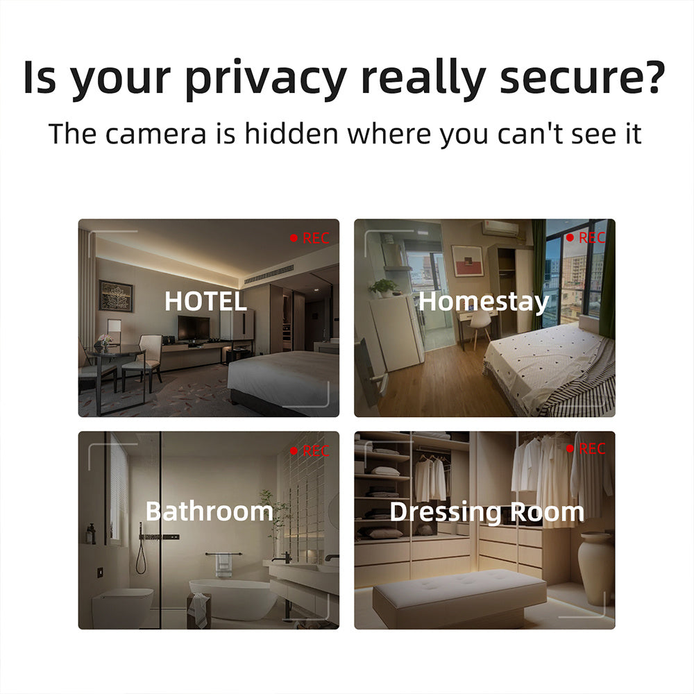 Camera Detector Long Standy Infrared Optical Detection 5M Detection Distance Easy Remote Inspection Camera Nowhere To Hide