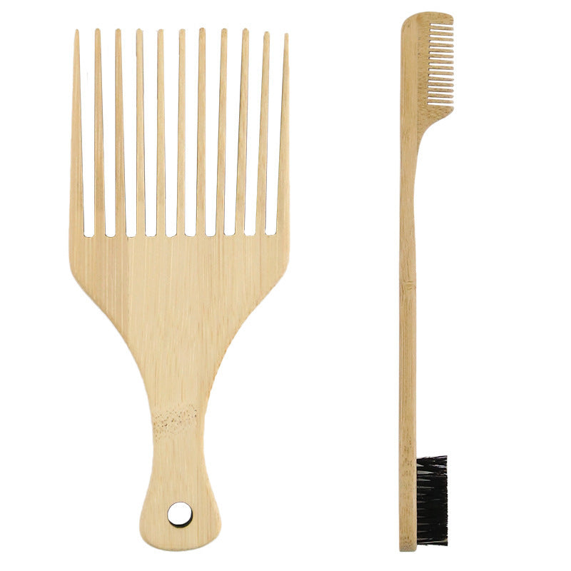 Round Roll Hair Curling Comb – Big Wave Styling Brush for Hair Dryer