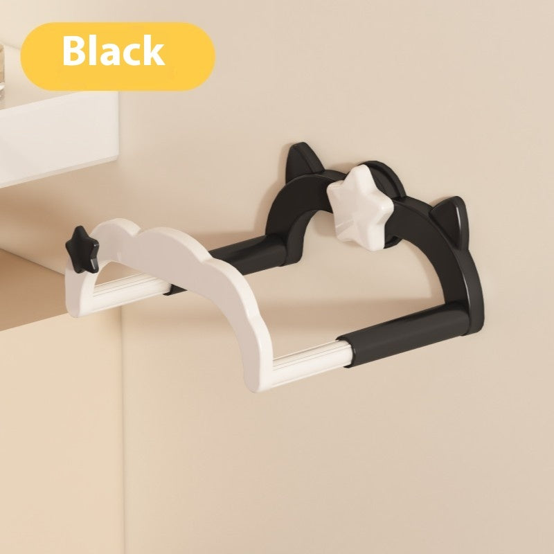 Cute Wall Hanging Punch-free Strong Load-bearing Washbasin Shelf