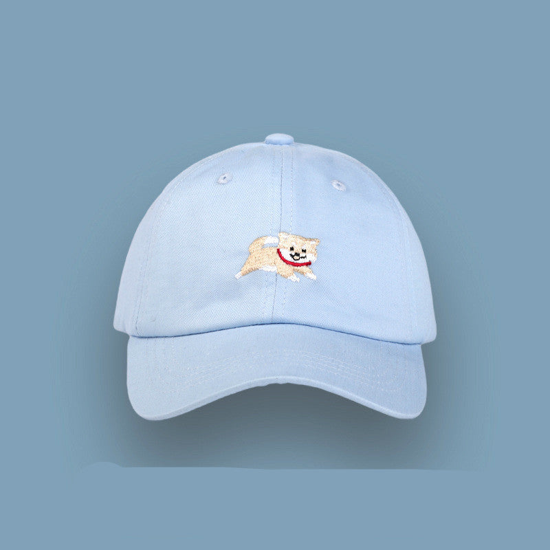 Korean Version Of The Net Red Child Puppy Cute Sunscreen Peaked Tide