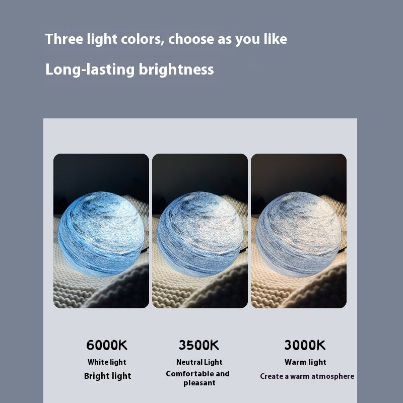 Glass Milky Way Starry Sky Small Night Lamp