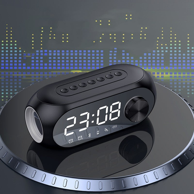 Extra Bass Portable Mini Clock Household