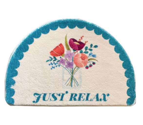 Simple Absorbent Floor Mats – Kitchen & Bathroom Use