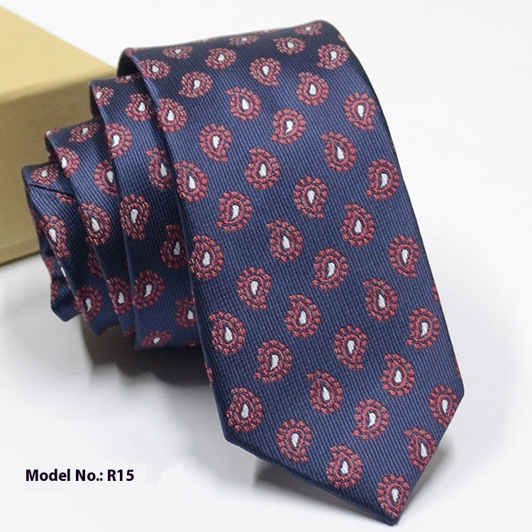 Exquisite Jacquard Wedding Groom Tie