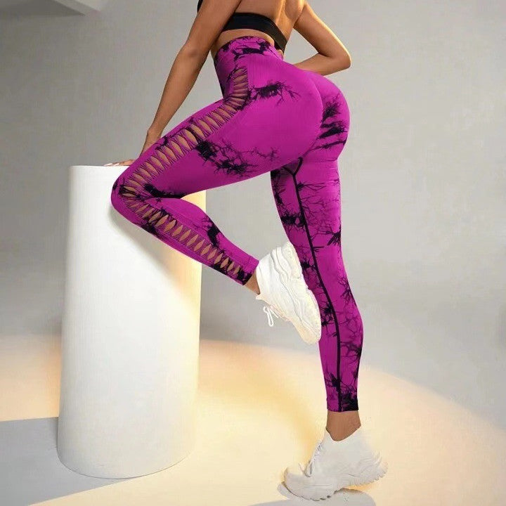 Women’s Solid Color High-Waist Slim Pants – Fashion Casual Nylon Stretch