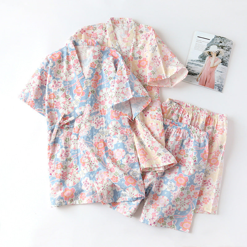 Women's Fashion Cotton Loungewear Two-piece Suit