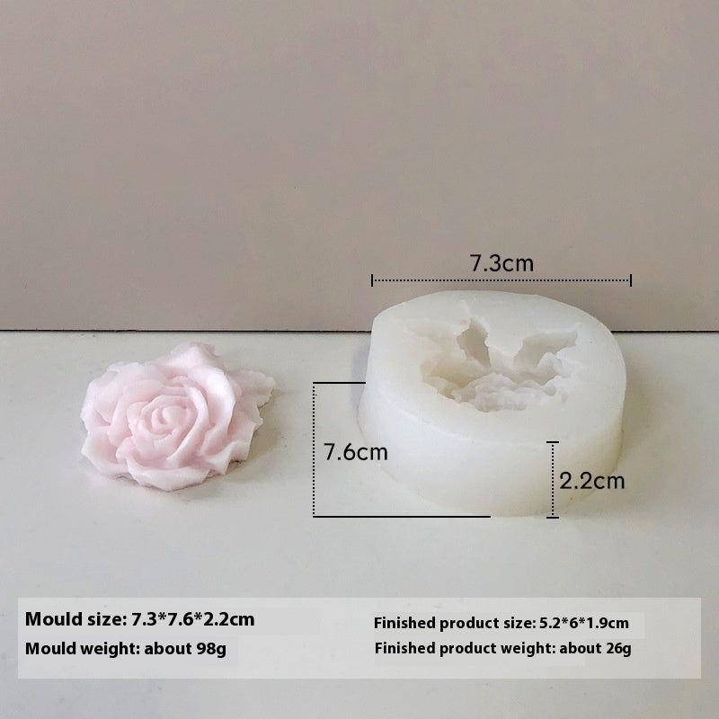 Flower Aromatherapy Candle Silicone Mold DIY