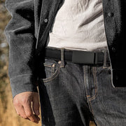 Versatile Simple Men's Belt – Young and Middle-Aged Style