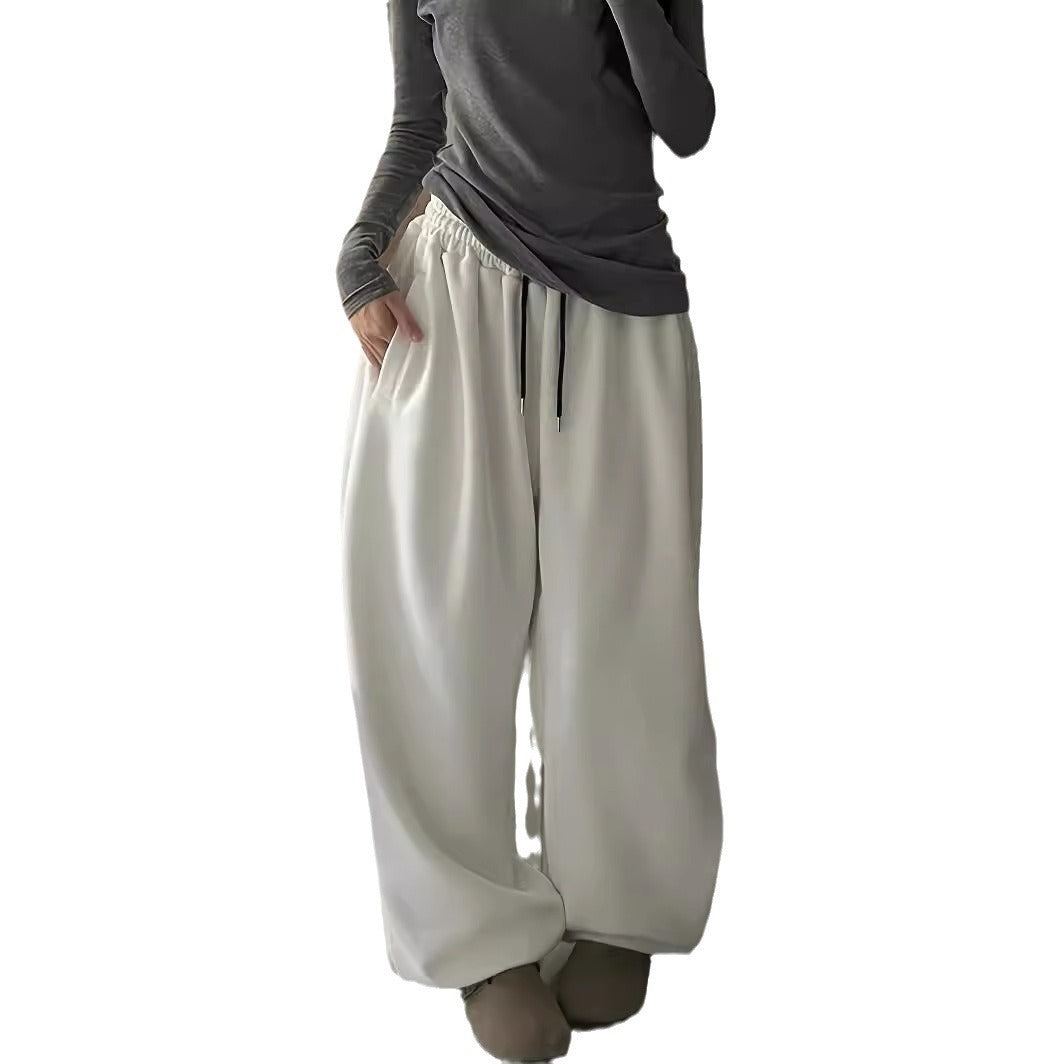 Corduroy Loose Fit Casual Pants – Unisex Japanese Korean Style Trousers