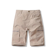 Men's Relaxed Fit Straight Short Polyester Retro Summer