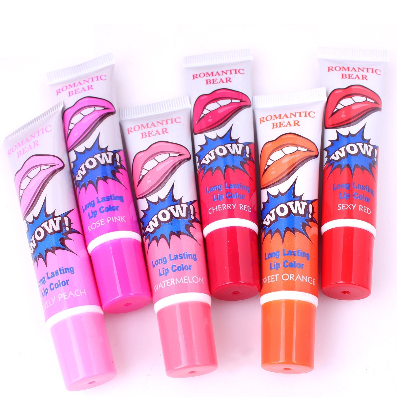 Gel Lip Peel Off Mask 6 Colors Waterproof Long Lasting