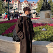 Unisex Thick Loose Coat Polyester Winter Outerwear