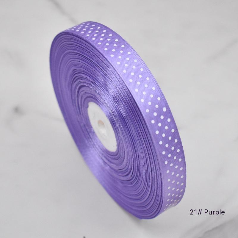 Handmade Bow Polka Dot Ribbon – Craft, Gift Wrapping, and Sewing Accessories