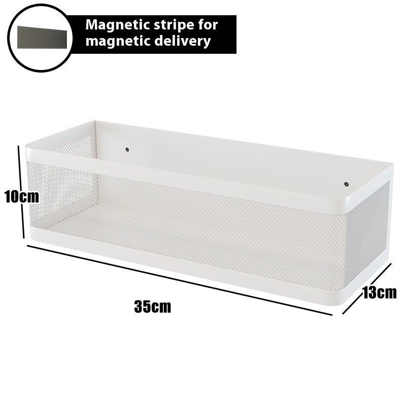 Kitchen Refrigerator Side Magnetic Storage Hanging Basket