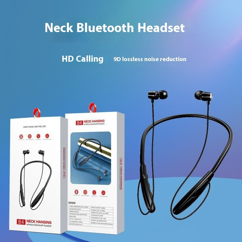 Neck Hanging Sports Running In-ear New Halter Bluetooth Headset