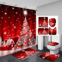 Red Christmas Tree
