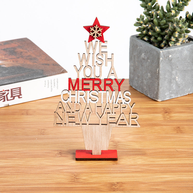Mini Christmas Ornaments Scene Window Decoration