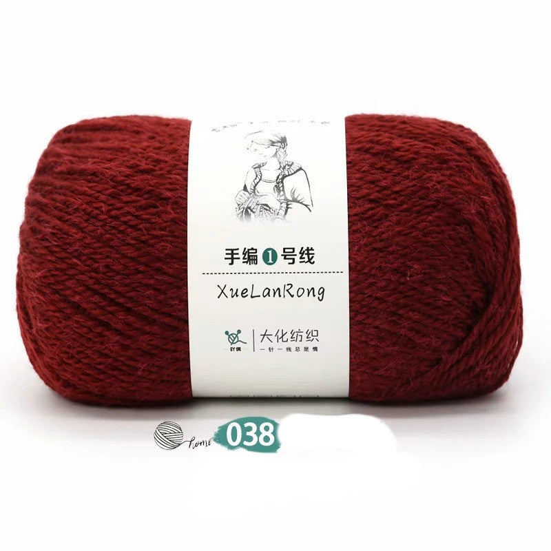 Hand-Knitted Scarf Yarn Ball, 4-Strand Coarse Australian Wool – DIY Knitting, Crochet, and Craft Projects