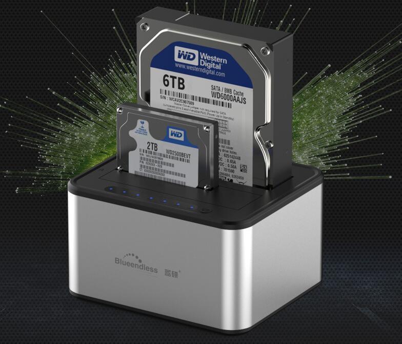 2.5″ USB 3.0 Hard Disk Box – SSD/HDD External Enclosure, Plug-and-Play
