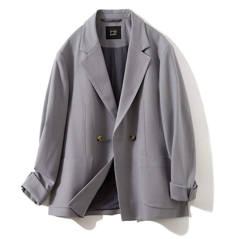 Japanese Style Draping Casual Suit Men's Loose