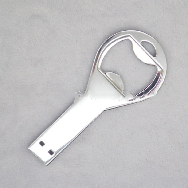 Metal Bottle Opener USB Flash Drive – Keychain, USB 3.0, 16–128GB