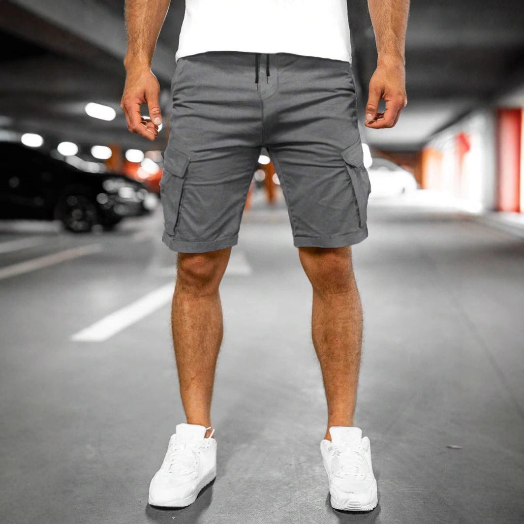 Men’s Fashion Woven Shorts – New Personality Five-Point Pants
