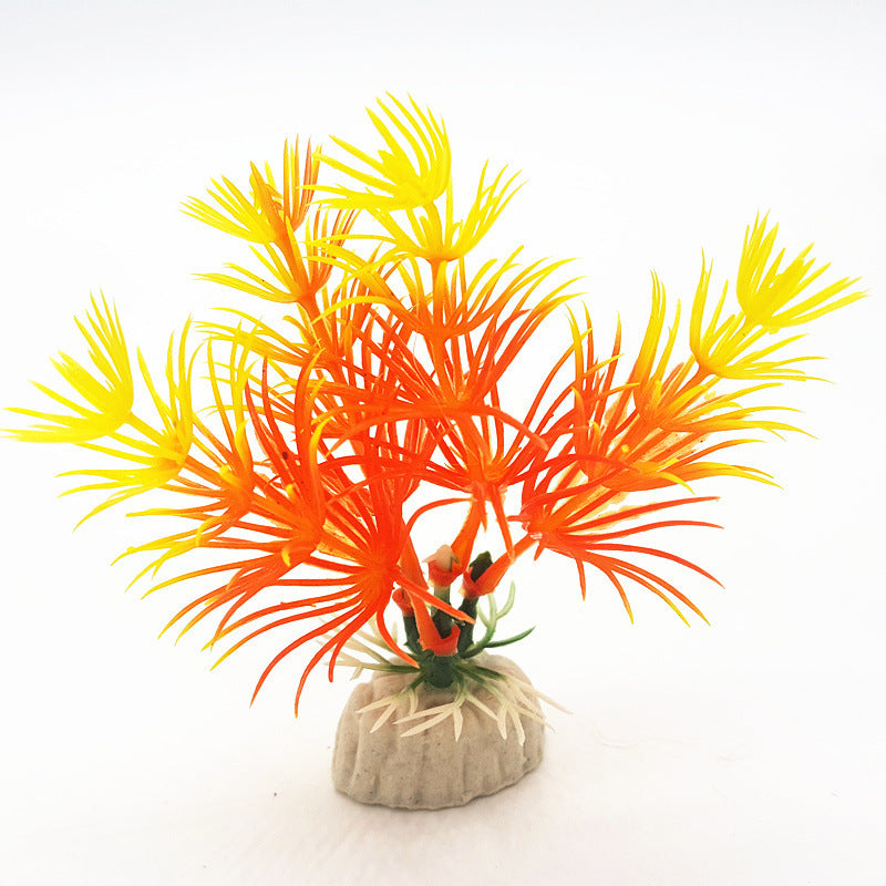Aquarium Simulation Tank Landscaping Ornaments Plant