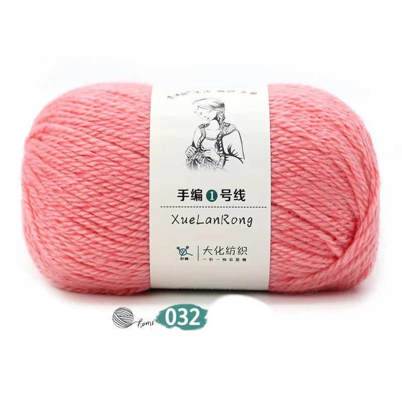 Hand-Knitted Scarf Yarn Ball, 4-Strand Coarse Australian Wool – DIY Knitting, Crochet, and Craft Projects
