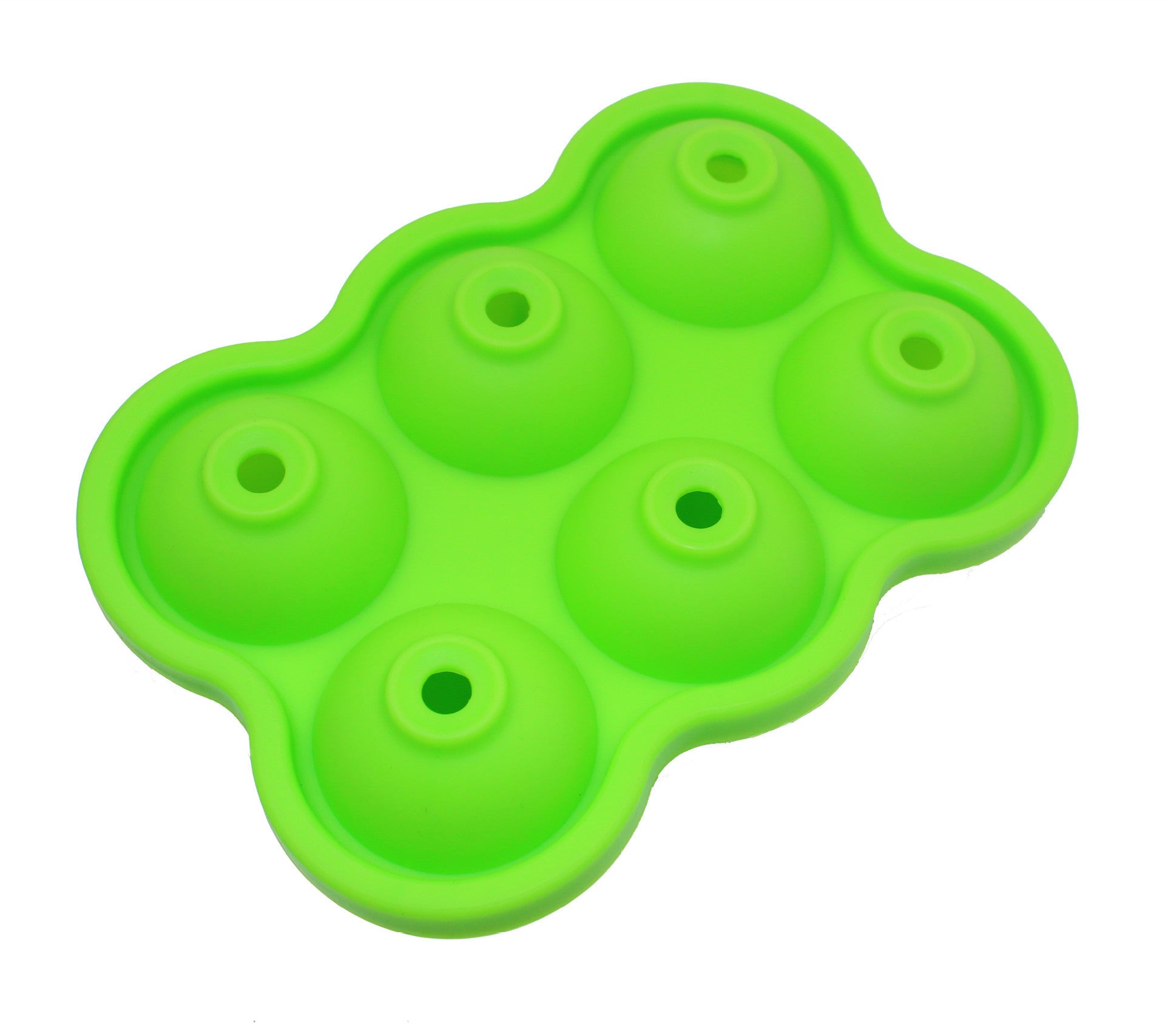 Large Ice Cube Maker – 6-Cell Silicone Ice Ball Tray for Whiskey, Cocktails & More