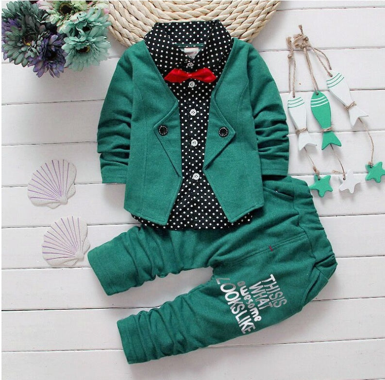 Casual Kids Sportswear Set Regular Fit Cotton Blend