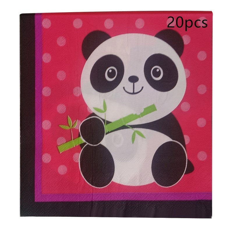 Red Panda Themed Children's Birthday Party Supplies