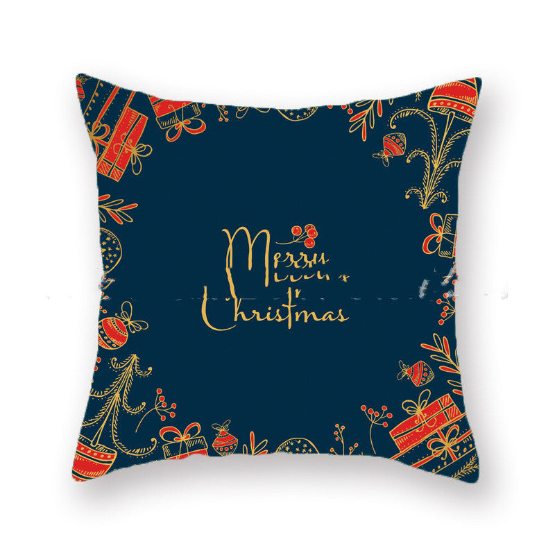 Christmas Sofa Throw Pillow Case for Home or Office