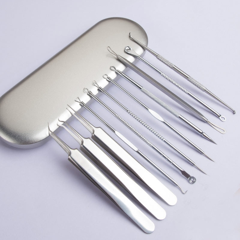 Stainless Steel Acne Needle Kit – Blackhead & Pimple Extractor Beauty Tools