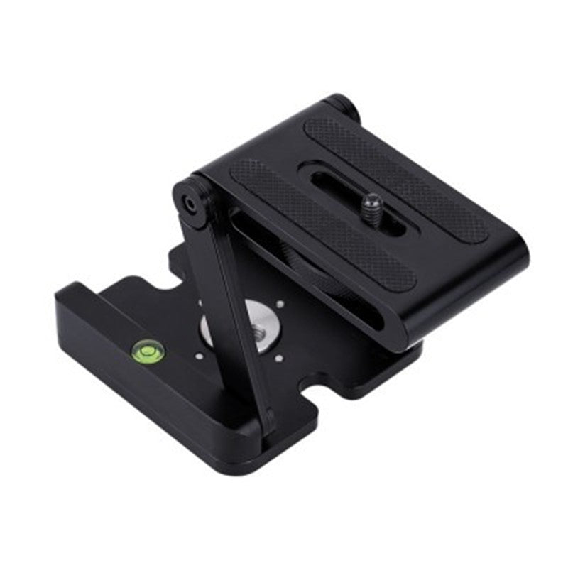 Z Flex Lightweight CNC Machined Aluminum Alloy Tilt Head with Multi-Angle Folding and 3kg Load Capacity