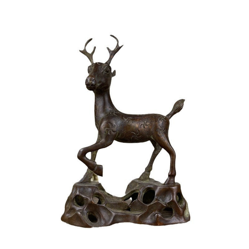 Retro Nostalgic Elk Crafts Decoration Home
