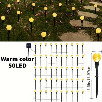 Outdoor Courtyard Garden Lawn Lamp Strings Guesthouse Decoration