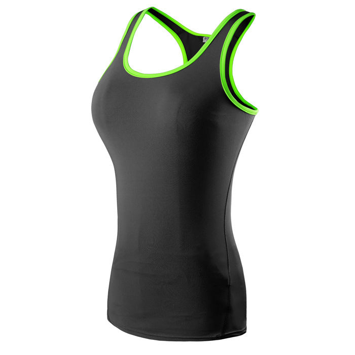 Women’s Plus Size Tank Top with Built-In Bra – Sleeveless Fitness & Yoga Vest