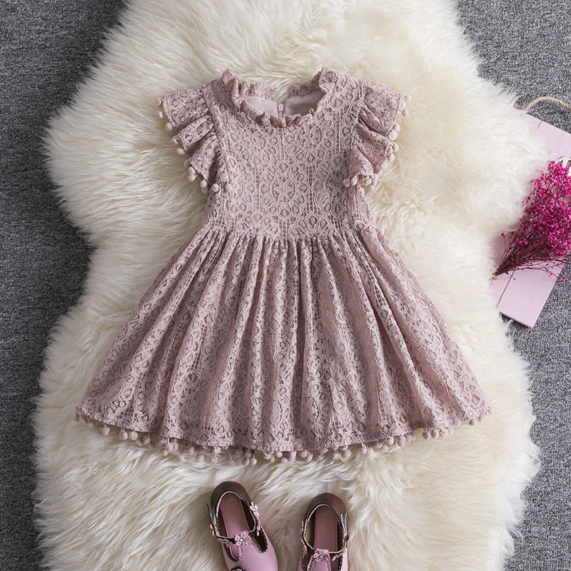 Baby Girl Full Moon and First Birthday Dress