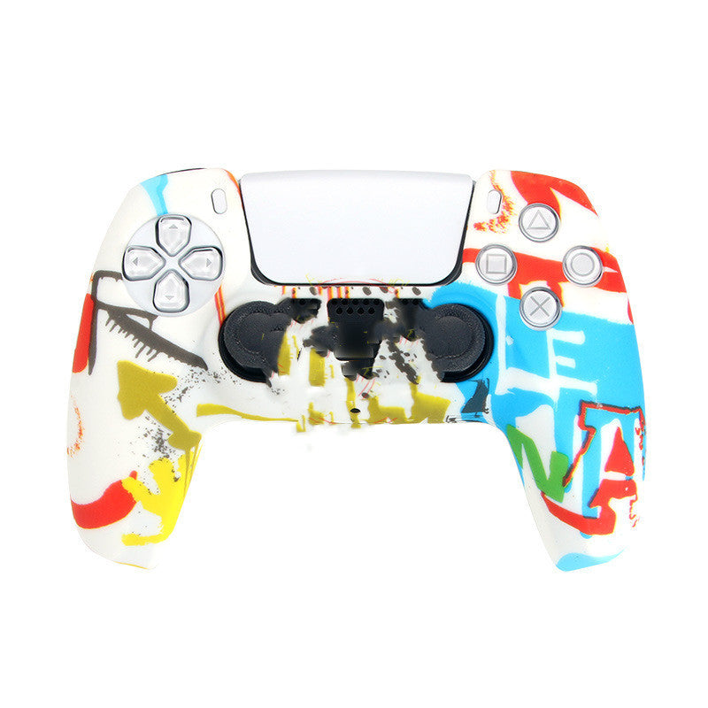 Camouflage Silicone Case for PS5 Controller – Anti-Slip Protective Cover