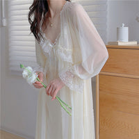 Beige outer robe single piece