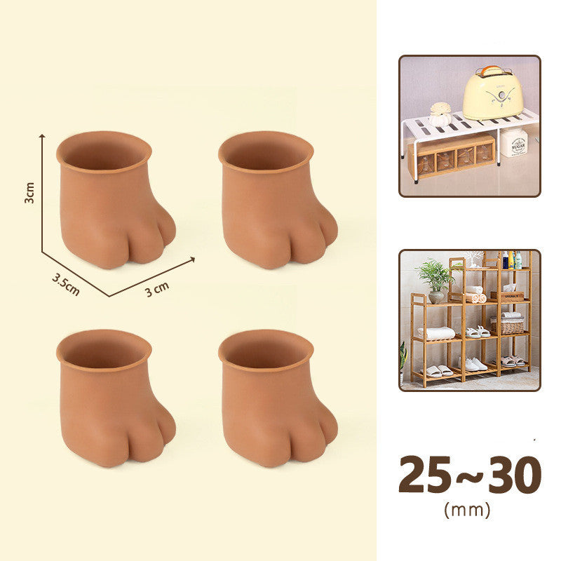 Silicone Table And Chair Foot Cover Cute Claw Table And Chair Protective Cover
